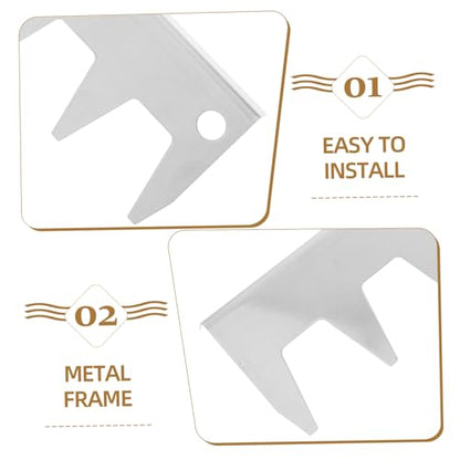 Abaodam Deck Spacer Tool for Beekeeping Beehive Frame Spacer Sturdy Stainless Steel Tool
