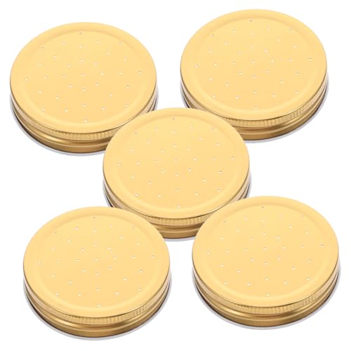 Hemoton 5pcs Bee Feeder Lids for Hive Entrance Beehive Water Dispenser Beekeeping Supplies Reusable Bee Watering Station Lid Easy Installation