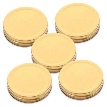 Hemoton 5pcs Bee Feeder Lids for Hive Entrance Beehive Water Dispenser Beekeeping Supplies Reusable Bee Watering Station Lid Easy Installation