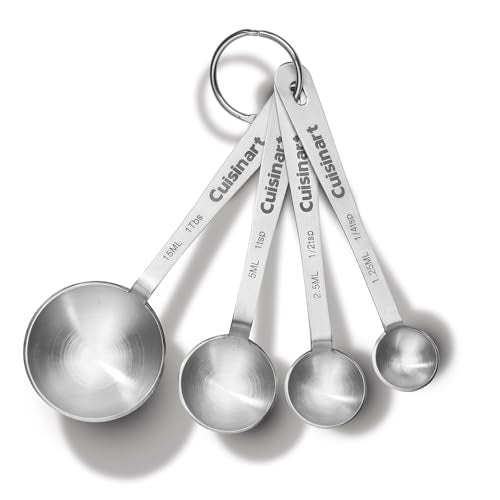 Cuisinart CTG-00-SMP Stainless Steel Measuring Spoon Set