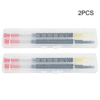 Queen Rearing Grafting Tools Bee Larvae Transfer Kit with Spring Plunger Non Slip Grip for Beekeeping Queen Cell Cup