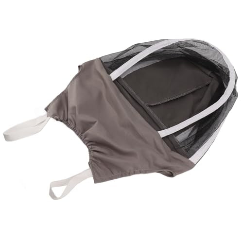 Aramox Beekeeping Hat Beekeeping Veil Mesh Cap Cotton Nylon Breathable Sun Proof with Wide Brim for Outdoor Activities Fishing Hiking Gardening