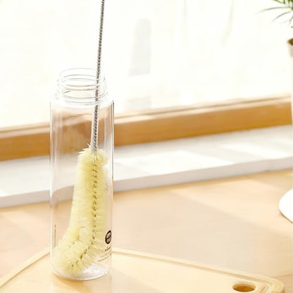 16 Inch Long Handle Bottle Brush Cleaner for Narrow Neck Bottles, Water Bottles, Wine Glasses, Mugs, Jars, and Tumblers – Soft Bristles Deep Cleaning Brush for Kitchen and Barware (1 Pack)