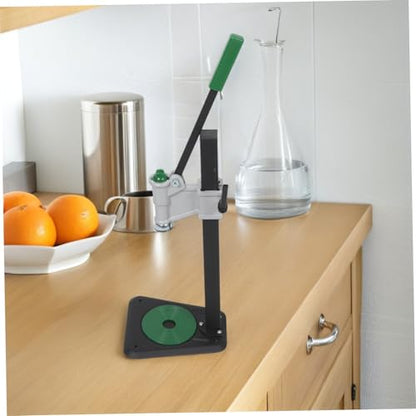 VALICLUD Manual 7.8"-18.3" Detachable Construction, Design Iron Height Beer Bottle Capper with Adjustable and Stable Tabletop Base for 26mm/29mm Crown Caps for Homebrew Kitchen