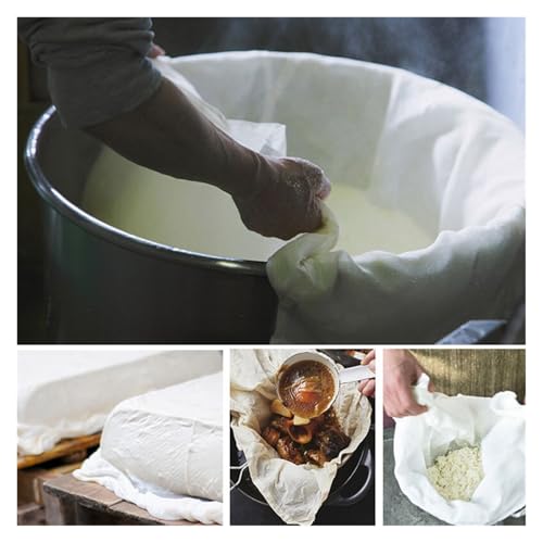 1pc Cotton Gauze Muslin Cheesecloth - Ideal for Tofu, Butter, and Cheese Making | Kitchen Gadget for DIY Soy Pressing and Baking(60x60cm) - size: 60x60cm