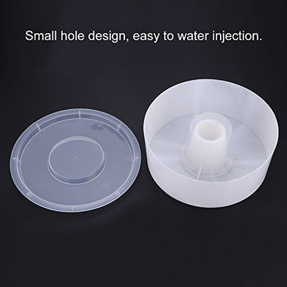 Round Rapid Bee Feeders, 2L Plastic Bee Water Feeder Beehive Drinking Bowl Bee Beehive Entrance Feeder Keeping Equipment Beekeeping Tool