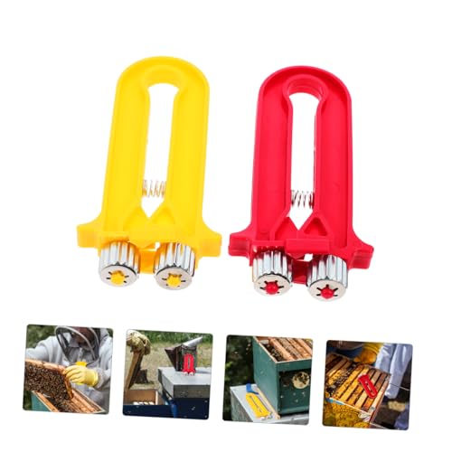 LIOOBO Beehive Frame Wire Tensioner Hive Tool Frame Wire Tensioner Tool Strip Spacer Beekeeping Hive Frame Hand Tool Beekeeping Supplies