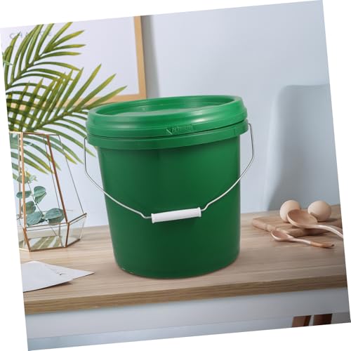 LABRIMP Plastic Fermentation Bucket Lid Food Grade Fermenting Pail for Home Brewing Wine and Beer Portable Fermenter for Wine