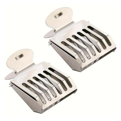 18 Pieces, Queen Bee Cage Clip Stainless Steel to Obtain Beekeeping Tools, Supplies