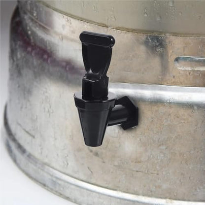 Spigot for Beverage Dispenser 2pcs Stainless Steel Water Barrel Faucet Replacement for Milk Tea Bucket Coffee Dispenser Jug Spigot Useful Parts