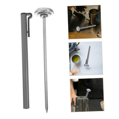 Unomor Stainless Steel Digital Cooking Thermometer Meat Thermometer Long Probe for Frying Baking
