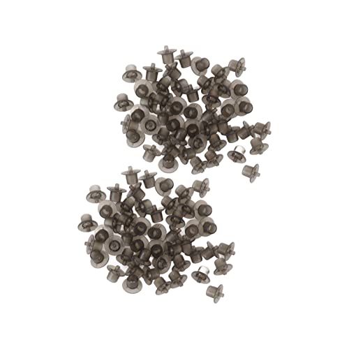 Kavolet 100PCS Queen Bee Rearing Cup Plastic Beekeeping Supplies, Queen Bee Cell Cup Rearing Kit Vivid Color for Beekeeper - Cell Apiculture Grafting Tool (Grey) - color: Grey