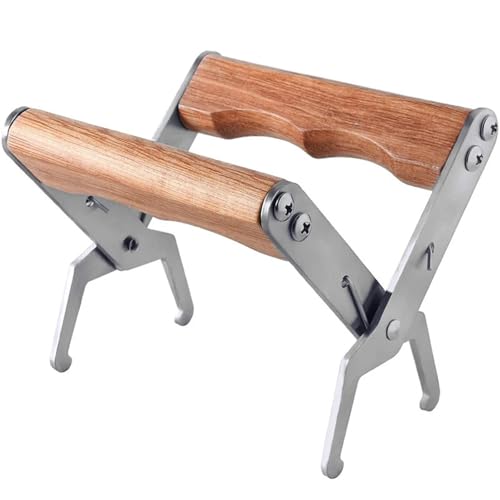 Bee Hive Frame Grip 2pcs Bee Hive Frame Holder Stainless Steel Capture Frame Grip Beehive Clip Clamp Grasp Beekeeping Accessories Increase Honey Bee Tool for Beekeeeper