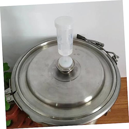 OUNONA 3sets Air Lock Kit Exhaust Valves Non-return Valves Essential for Wine Beer Fermentation