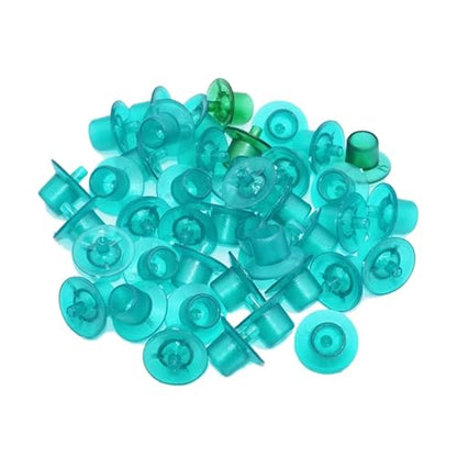 300PCS King Table Protection Cup Queen Bee Breeding Base Mount Pin Cell Cups Queen Rearing Cell Cups Beekeeping Tools(Green) - color: Green