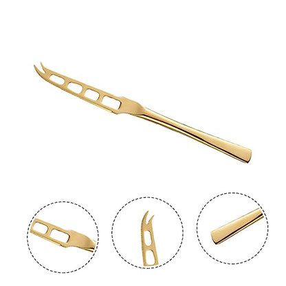 UKCOCO Stainless Steel Butter Spatula and Cheese Cutter Ergonomic Hollowed Out Design for Easy Slicing and Spreading Kitchen Gadget for Cheese and Butter Corrosion Resistant