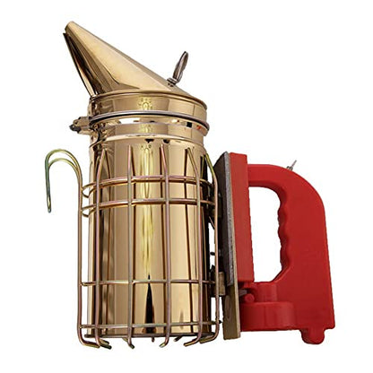 Electric Version Stainless Steel Bee Hive Smoker with Heat Shield, Beekeeper Dedicated Smoked Bee Beekeeping Equipment - color: Charging