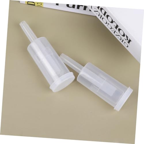 Cabilock 3pcs Plastic One-way Fermentation Valve for Home Brew Wine Making Easy to Clean and Reusable Automatic Gas Release for Juice and Wine Preservation
