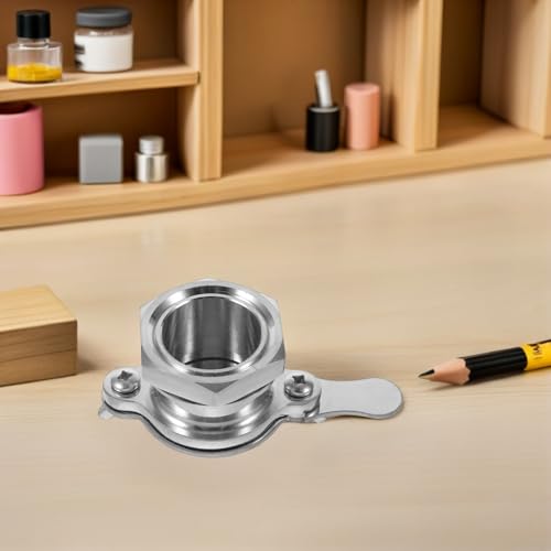 SEWACC Stainless Steel Honey Gate Valve and Honey Tap for Beekeeping Extractor Bottling Equipment Liquid Dispensing Valve Compatible with Gallon Buckets for Harvesting