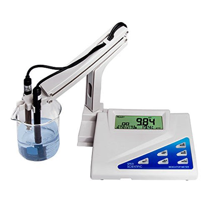 Sper Scientific Lab Ph Meter Benchtop 860031 - Large Display Ph-Mv Meter 0 to 14 pH Range, Ph Water Testing Equipment, Ph Water Meter for Field and Laboratory - 2 pc - size: 2 Pack