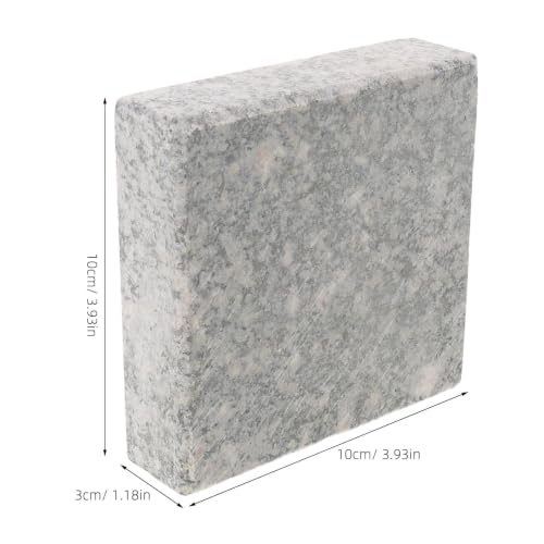 Stone Fermentation Weight: Moisture Separation Cabbage Press Stone Fermenting Tools for Pickled Vegetables Canister Food Preservation, 5.9x5.9x2in - color: Dark Gray