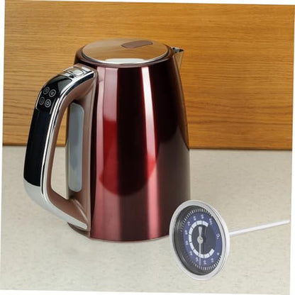 VALICLUD Stainless Steel Kettle Thermometer Instant Read Probe for Precise Temperature Control Brewing for Tea and Preparation and Easy to Install Kitchen Gadget
