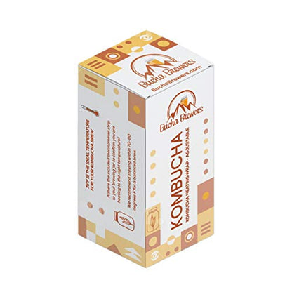 Adjustable Kombucha Heat Mat - Bucha Brewers Kombucha Heating Wrap, Kombucha Warmer, Fermenter Heater