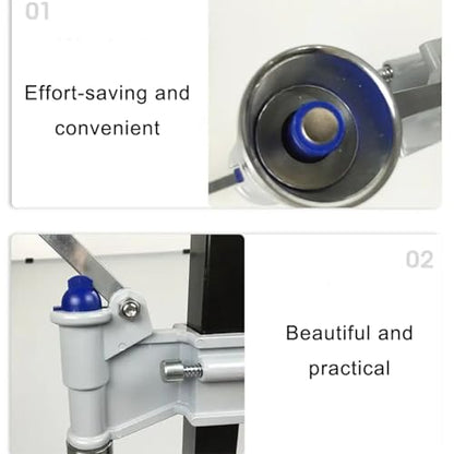 Manual Bottle Capper Tool, Manual Bottle Capper with Non-Slip Base and Adjustable Handle, No Need Electricity, Reinforced, Height Adjustable, Lever-Action for Homebrew Beer, Soft Drinks