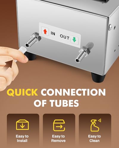 Liquid Filling Machine 1-100 Fl Oz Bottle Filler Machine with Handheld Control Switch Intelligent Control Ports Diaphragm Pump Digital Control for Wine, Essence, Glass Detergent
