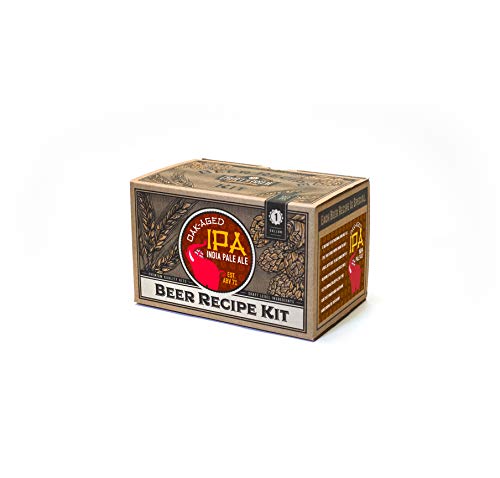 Craft A Brew Recipe Kit - Oak Aged IPA Refill - 1 Gallon - Ingredients for Home Brewing Beer - color: Oak Aged IPA