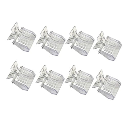 16Pcs Queen Bee Cages Catcher Clear Plastic Clip Cage Beekeeping Equipment Tool Beekeeper Equip Isolation Room