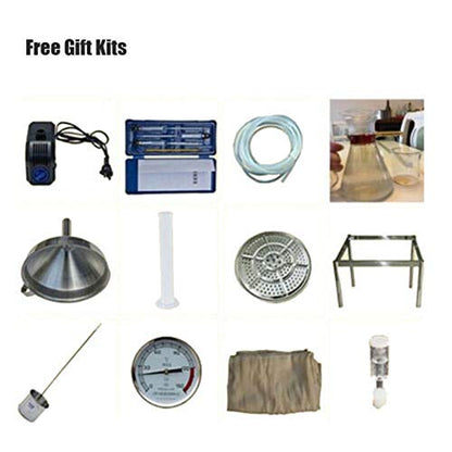 YUEWO 20L-150L Still Alcohol Water Distiller 304 Stainless Steel Wine Making Set