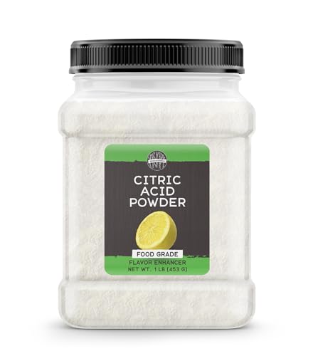 Birch & Meadow Citric Acid, 1 lb, Food Safe Powder, Food Preservative - size: 16 Ounce (Pack of 1)