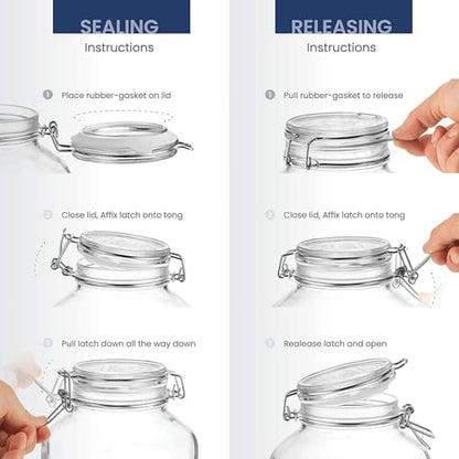 Bormioli Rocco – Fido – Jar – 67.75 oz - Clear