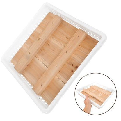 Household Cheese Press Set for DIY Cheesemaking with Wood and Plastic Materials Featuring Precise Pressing and Beginner Friendly Design for Dairy Products and Cheese Making