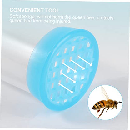 2pcs Marker Bottle Beekeeping Tools Beekeeper Supplies Bee Queen Clip Marking Random Color