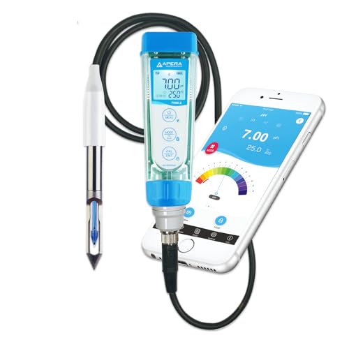 Apera Instruments PH60Z-MT Smart Handheld pH Meter Tester Kit for Raw or Frozen Meats with LabSen 765 pH/Temp. Blade Spear Electrode - style: Meats