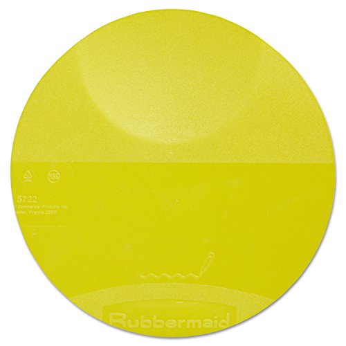 Rubbermaid Commercial Products Plastic Round Food Storage Container with Handle, 4 Quart, Yellow, High Temperature Range Food Organization for Wet/Dry Food in Kitchen/Restaurants/Cafeteria - color: Clear, size: Small Lid