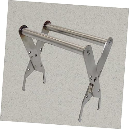 Happyyami Beekeeping Frame Grip Holder Tool Durable Stainless Steel Lifting Gripper for Equipment Protects Against Stings Essential Beekeeping Supply