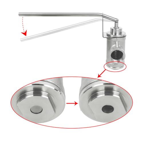Honey Bottling Valve Honey Gate Valve NPT 1 Thread Stainless Steel Dripless Honey Bottling Beekeeping Extractor Bottling Equipment Honey Bottling Pail