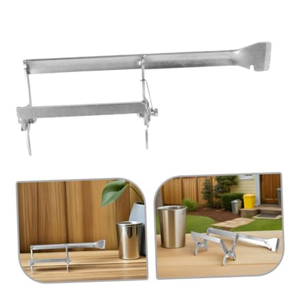 2pcs Beekeeping Frame Lifter Tool with Metal Hive Frame Grip and Scraper for Honey Harvesting and Beehive Inspection