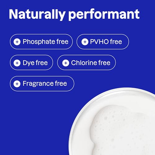 ATTITUDE Dishwasher Pods, Plant-Based & Vegan, Phosphate-Free Detergent Tablets, Naturally Derived, Unscented, 26 Count - size: 26 Count (Pack of 1)