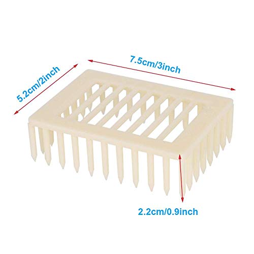 Queen Cage,20Pcs Plastic Shape Queen Rearing Box Bee Cage Beekeeper Tool Beekeeping Equipment