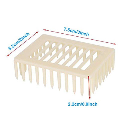 Queen Cage,20Pcs Plastic Shape Queen Rearing Box Bee Cage Beekeeper Tool Beekeeping Equipment
