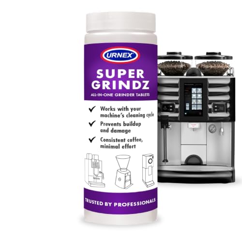 Urnex SuperGrindz Grinder Cleaning Tablets, 11.6 oz Bottle