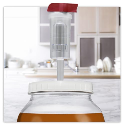 Airlock Brush – Clean Your 3 Piece Airlock and Bungs In-Between Batches of Beer, Wine, Mead, Cider, and More – Remove All Debris and Stains – Perfect Fit for 3Piece Airlock and Drilled Rubber Stoppers