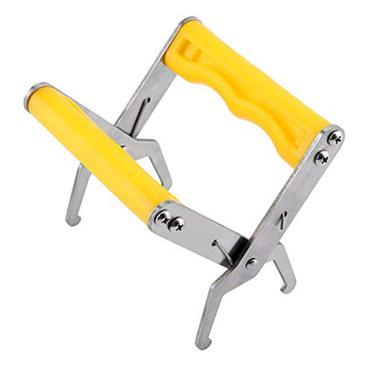 Stainless Steel Bee Frame Lifter, Ergonomic Anti Slip Handle Tool, Non Finish Frame Grip Holder for Beekeeping Equipment