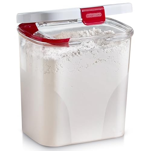 PrepSolutions Flour Keeper – Airtight Storage Container for Flour, Sugar & Dry Goods, 5 lb Capacity, BPA-Free, Easy Pour Design - size: 3.8 qt