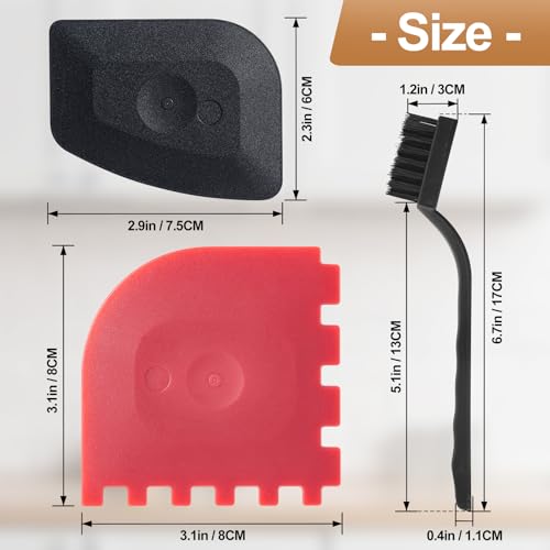 Plastic scraper bowl scraper food scraper tool scraper tool kitchen plastic scraper tool scraper for cleaning bench scraper kitchen pan scraper food scraper dish scraper 2Pcs＋1pcs cleaningbrush(3pcs)