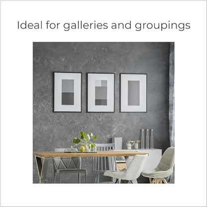 Beehive Picture Hangers | 38 Pcs Picture Hanging Hardware Kit | Fully Adjustable | for Wood Frames and Canvases on Drywall | 35 lb Capacity | Hangs 3 Frames - size: 6 Pack (Max), style: For hanging wood frames, canvases and artwork in homes, offices, art